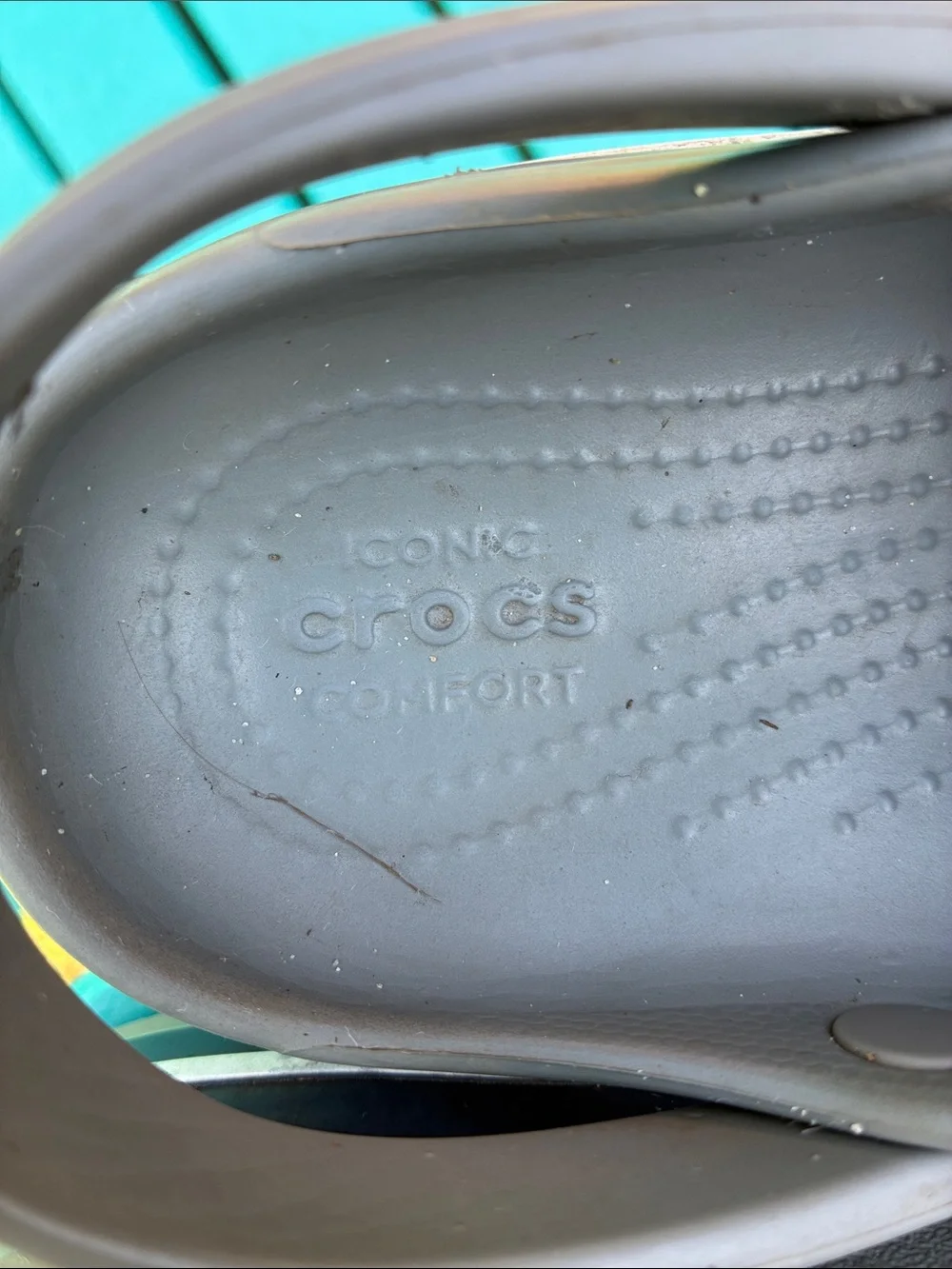 CROCS Kids Gray Slip-On Clogs with Fun Animal Charms